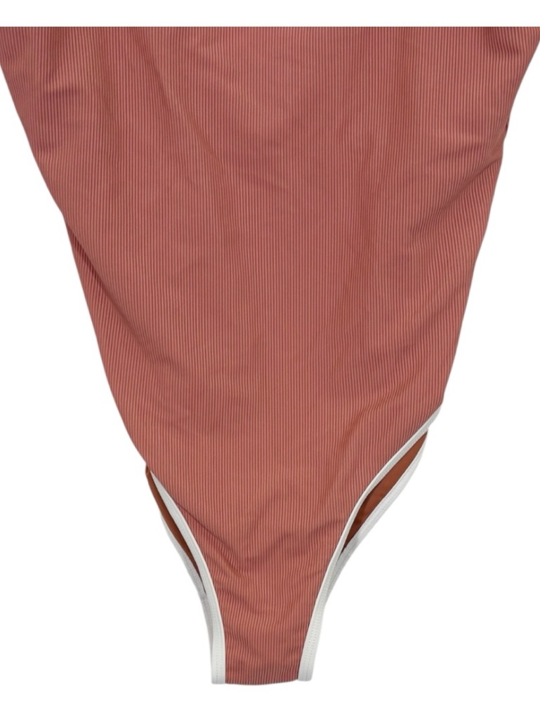 Lainsnow Ocean Isle Ribbed One Piece Swimsuit Size Medium — image 5 of 8